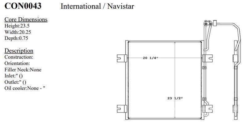 International 4200 Otros componentes