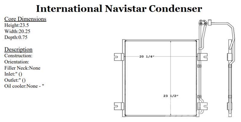 International 4200 Otros componentes