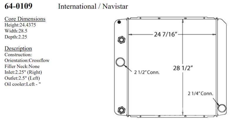 International Terrastar Radiadores