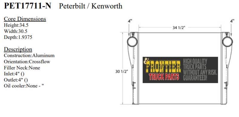 Peterbilt 384 Otros componentes