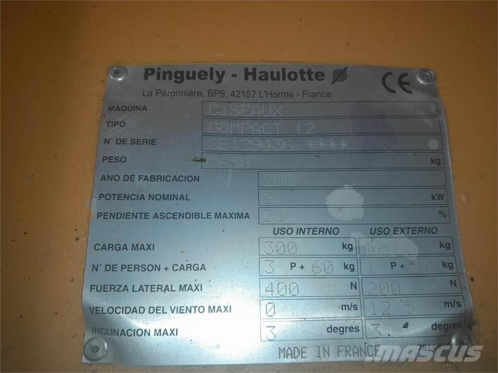 Haulotte COMPACT 12 Plataformas tijera