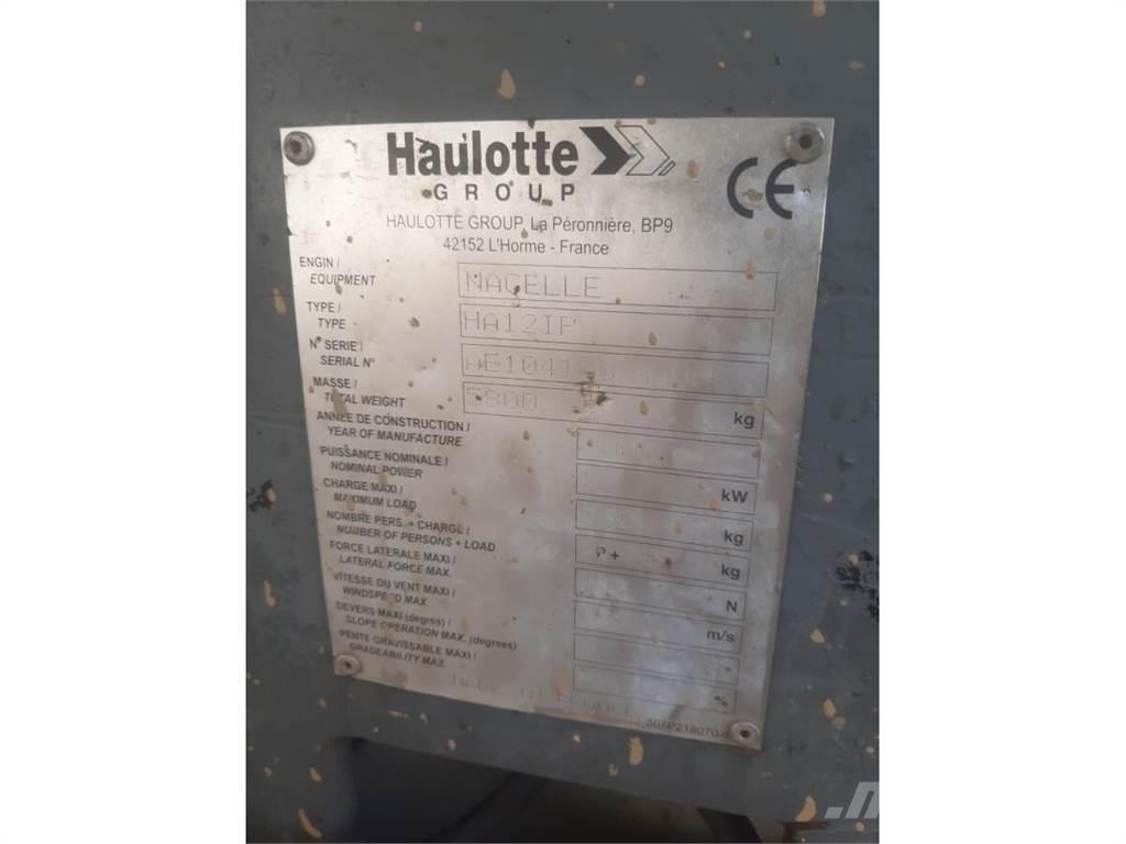 Haulotte HA12IP Plataformas con brazo de elevación manual