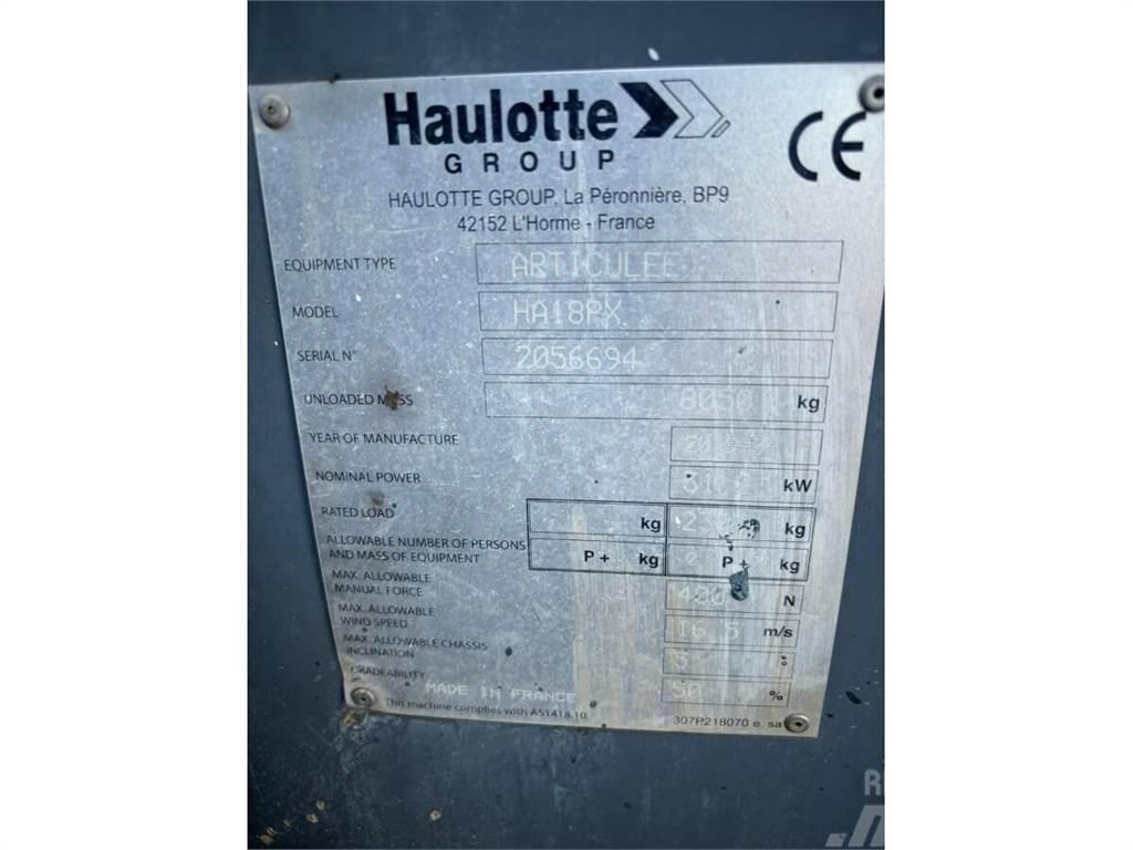 Haulotte HA18PX Plataformas con brazo de elevación manual