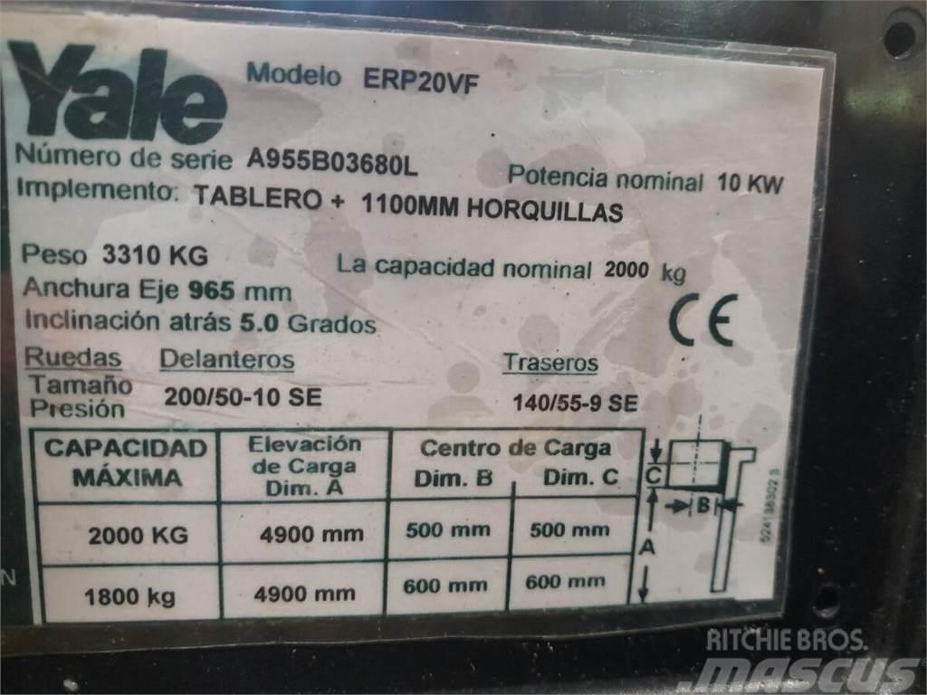 Yale ERP20VT Carretillas de horquilla eléctrica