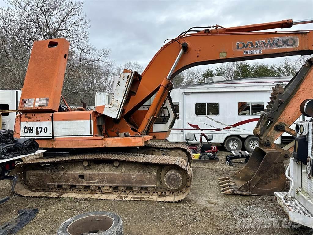 Daewoo DH170 Excavadoras sobre orugas