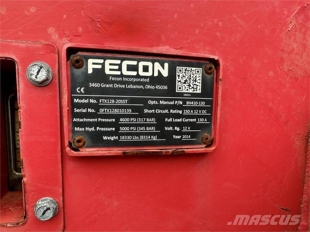 Fecon FTX128L Trituradoras forestales