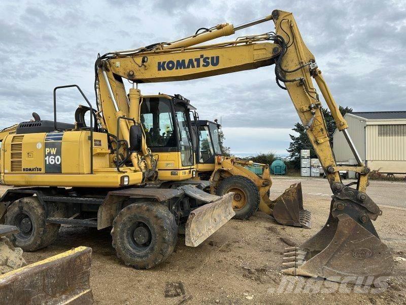 Komatsu PW160-8 Excavadoras de ruedas