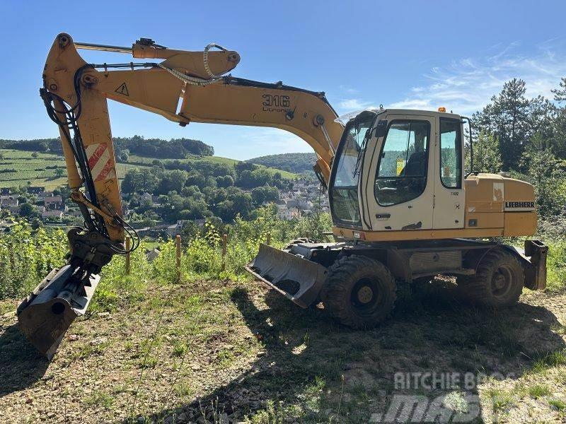 Liebherr A316 Excavadoras de ruedas