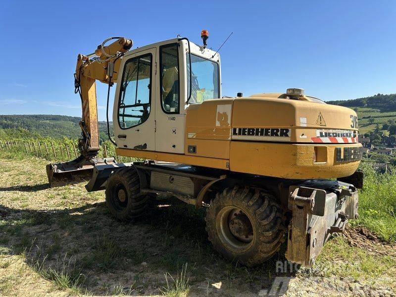 Liebherr A316 Excavadoras de ruedas