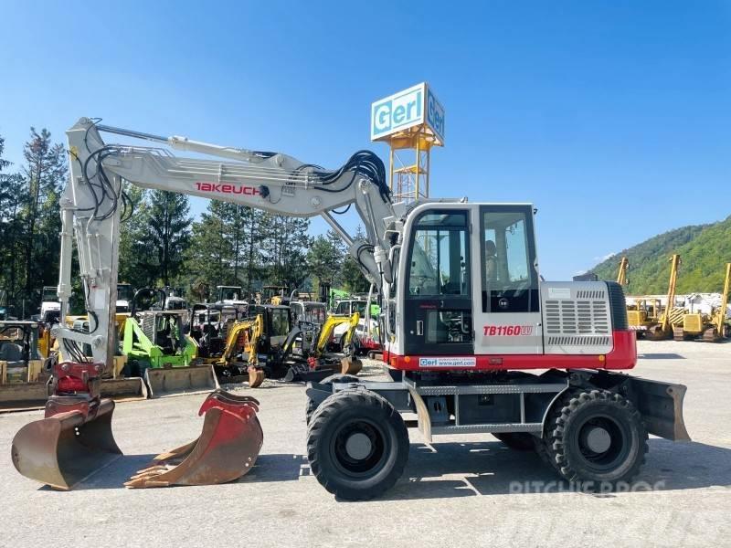 Takeuchi TB1160W Excavadoras de ruedas