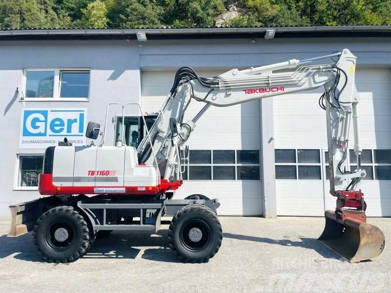 Takeuchi TB1160W Excavadoras de ruedas