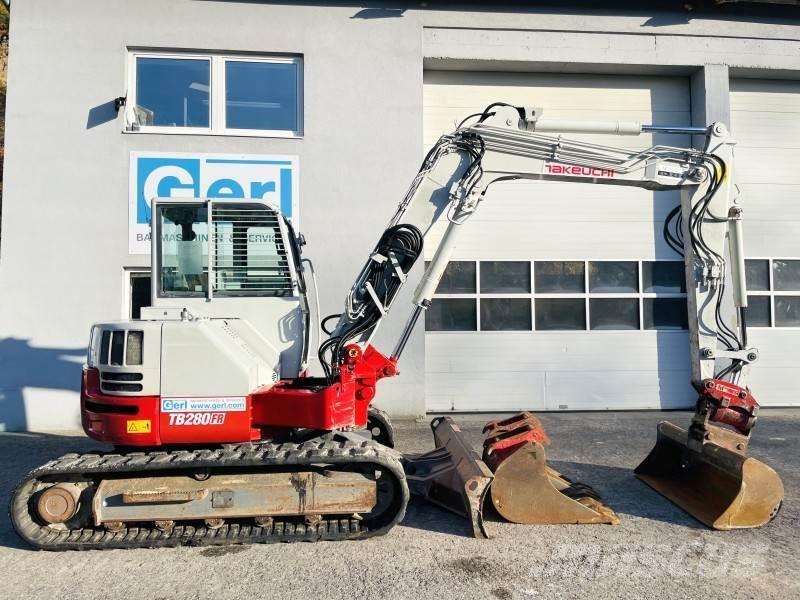 Takeuchi TB280FR Miniexcavadoras