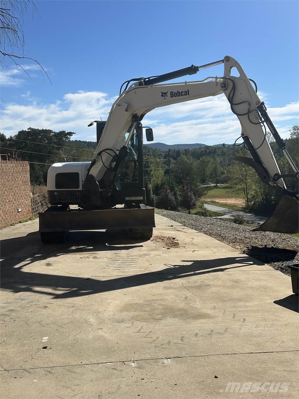 Bobcat E85 Excavadoras sobre orugas