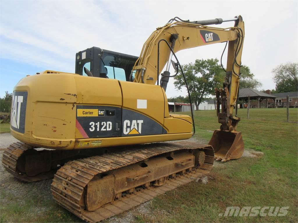 CAT 312D Excavadoras sobre orugas