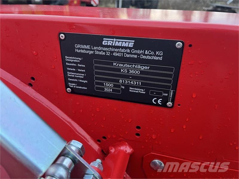 Grimme KS-3600 Otra maquinaria agrícola