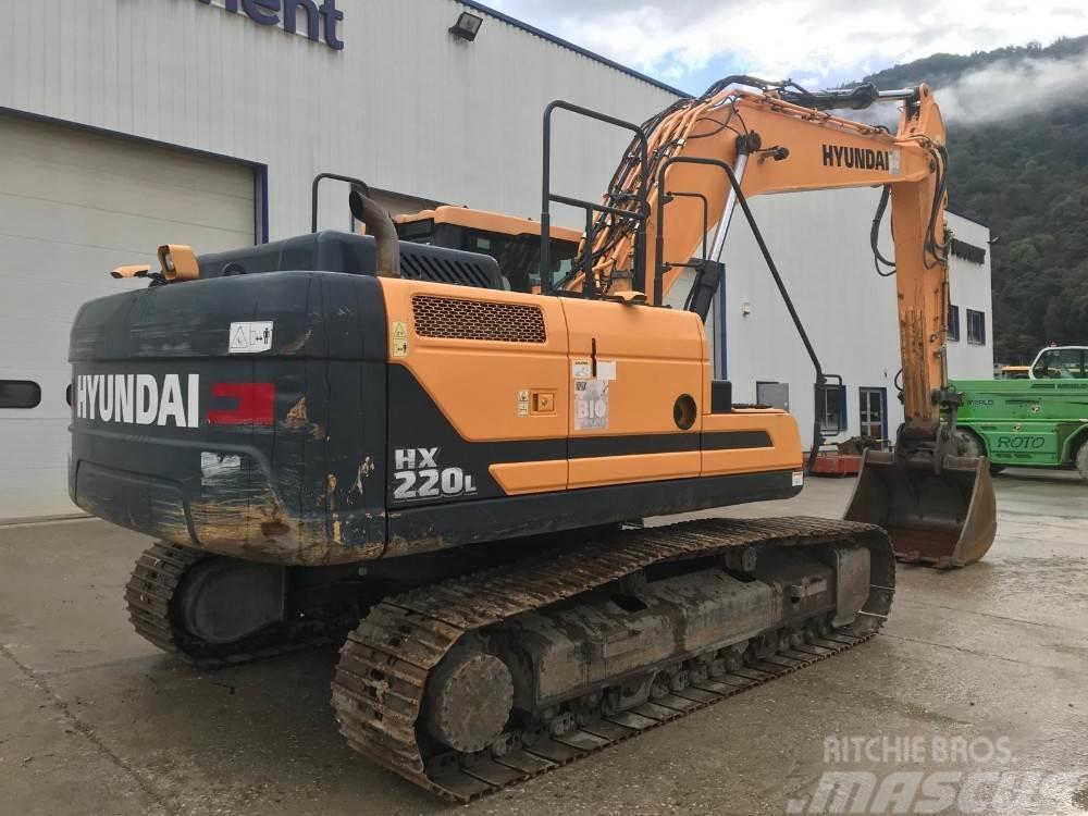 Hyundai HX220L Excavadoras sobre orugas