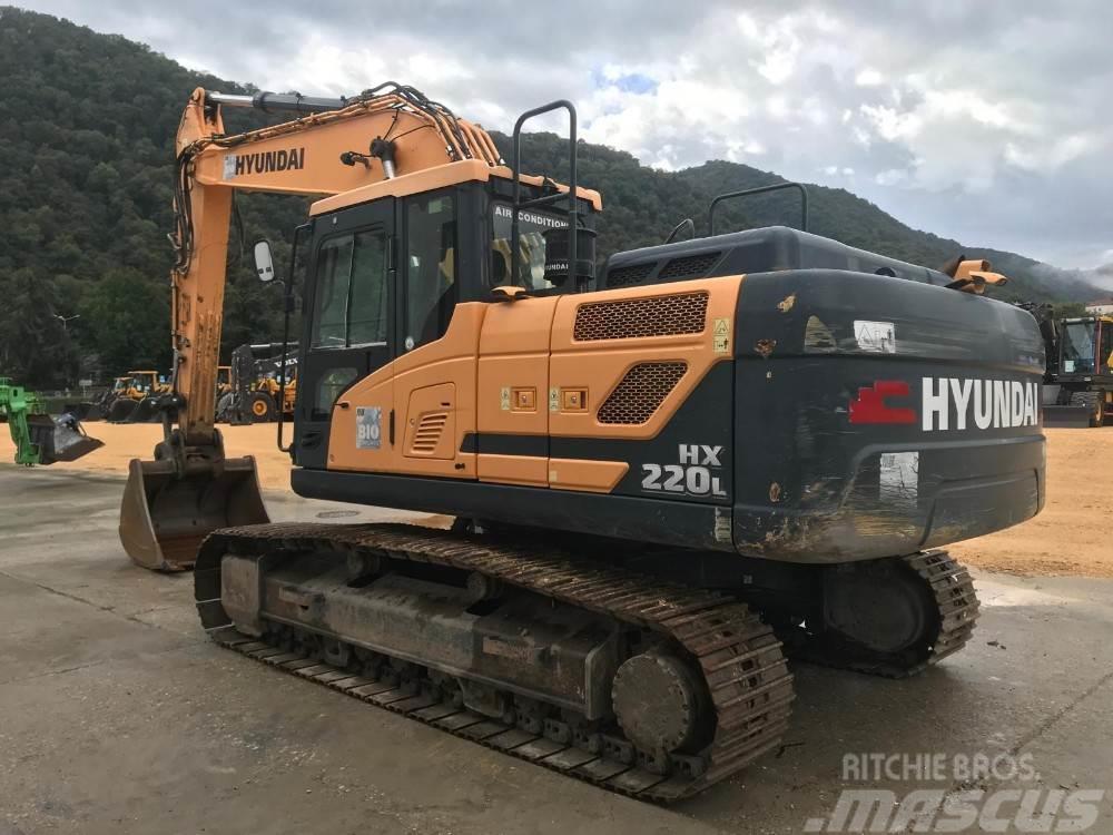 Hyundai HX220L Excavadoras sobre orugas