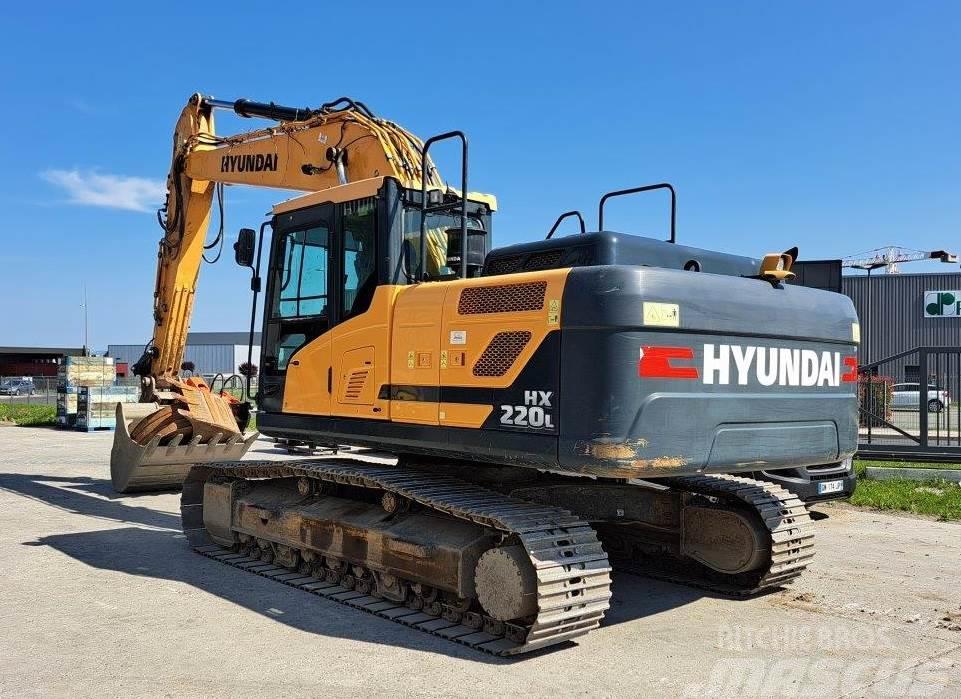 Hyundai HX220L Excavadoras sobre orugas