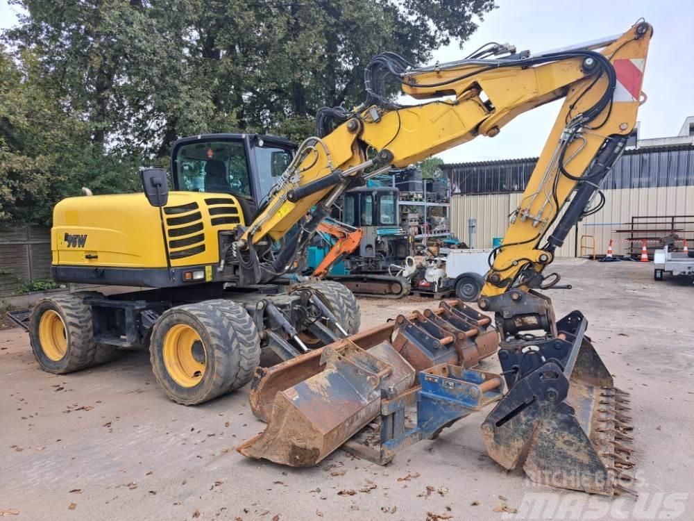 Yanmar B95W Excavadoras de ruedas