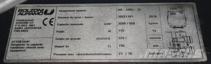 Auramo Rollenklammer AR -33RJ- 13 Otros componentes