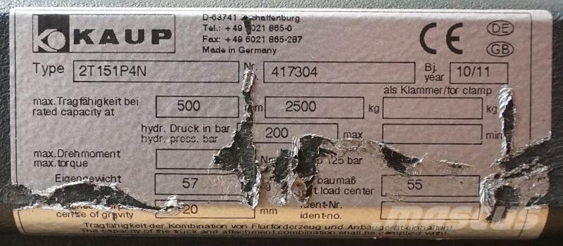 Kaup 2T151P4N Otros componentes