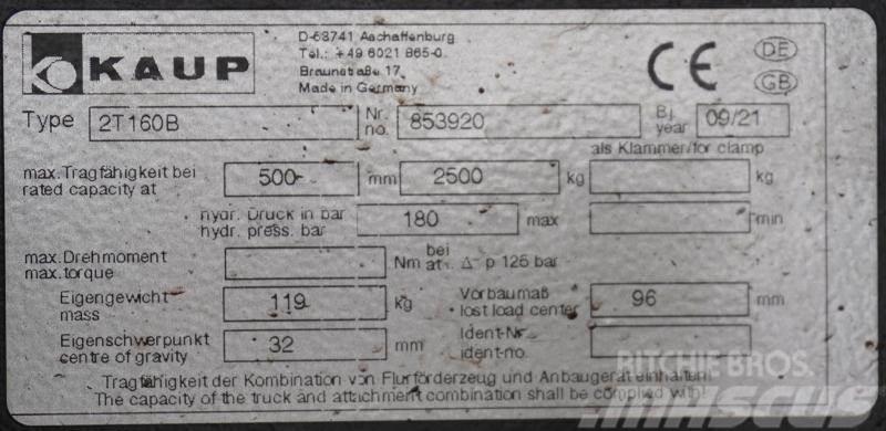 Kaup 2T160B Otros componentes