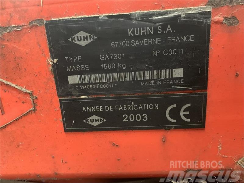 Kuhn 7301 rive Rastrilladoras y rastrilladoras giratorias