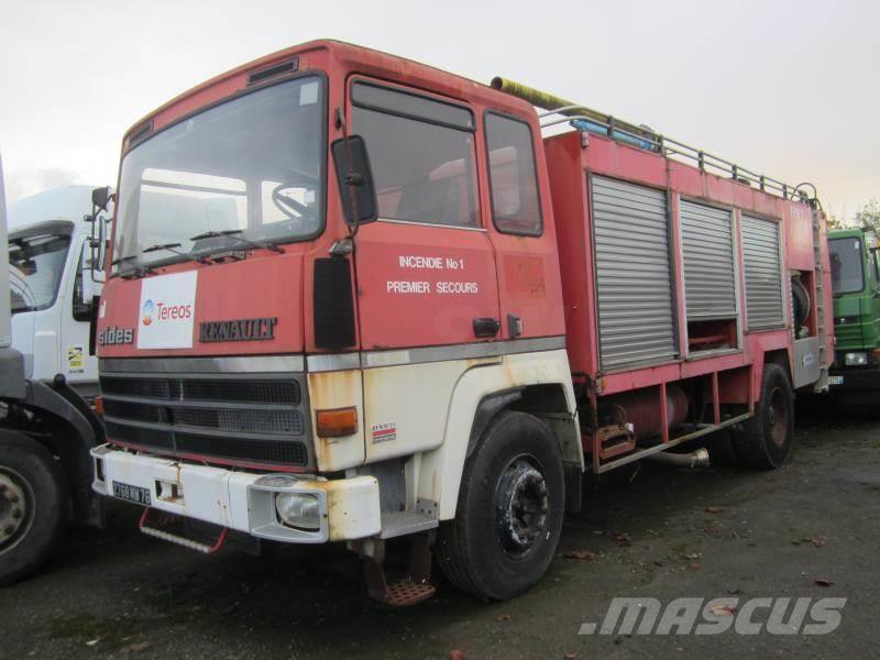 Renault GR Camiones de bomberos