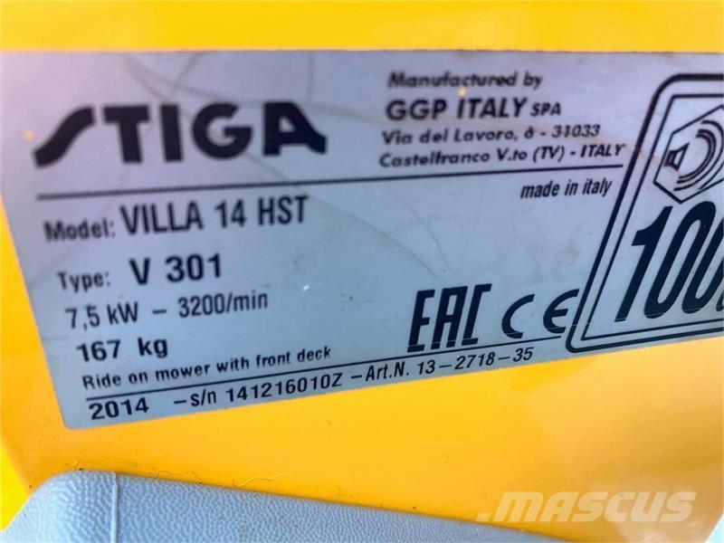 Stiga VILLA 14HST Tractores compactos