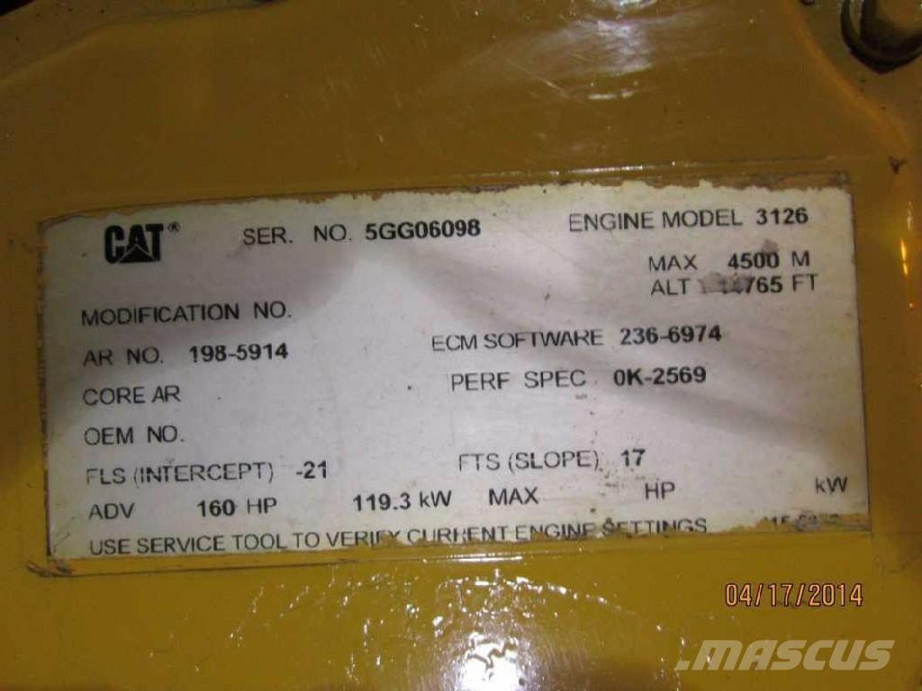 CAT 3126E Motores