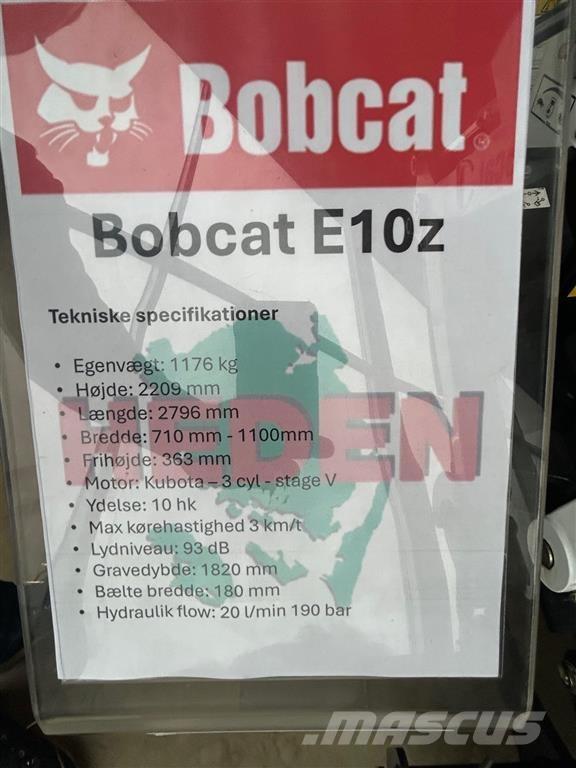 Bobcat E 10 Miniexcavadoras