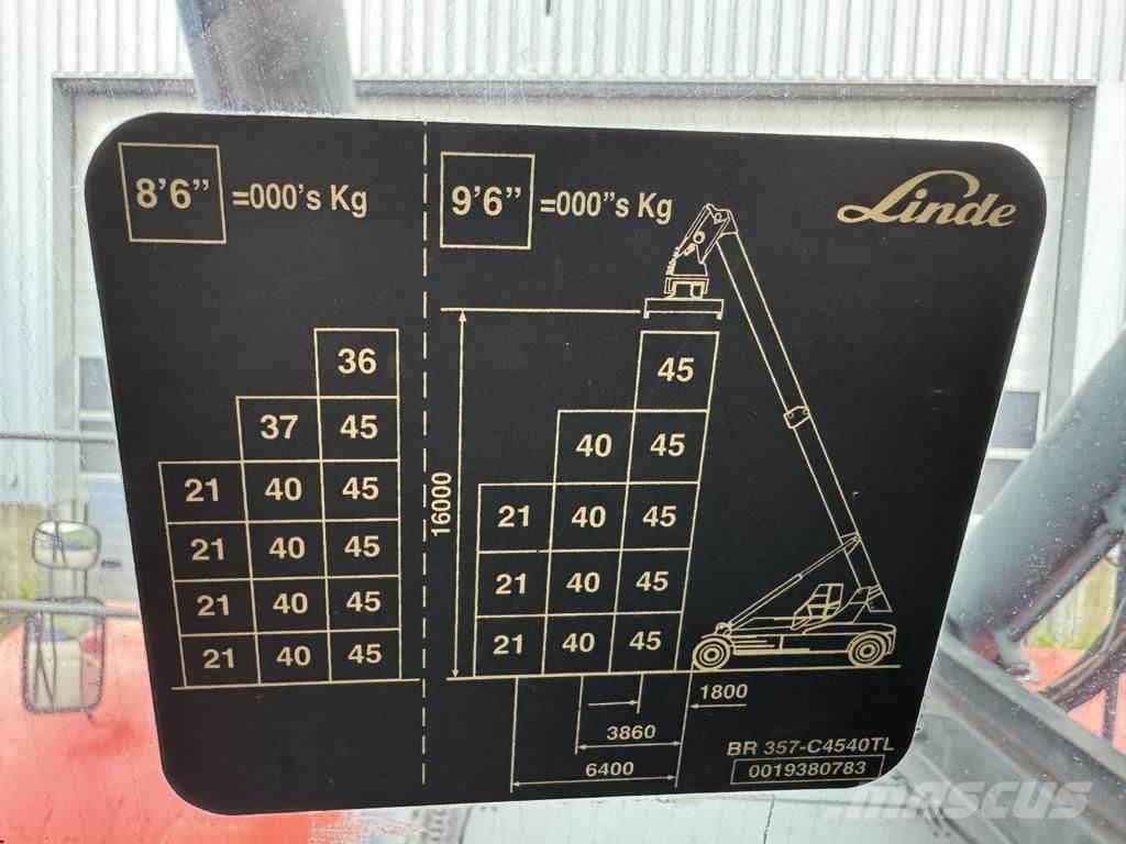 Linde C4540TL Grúas para contenedores