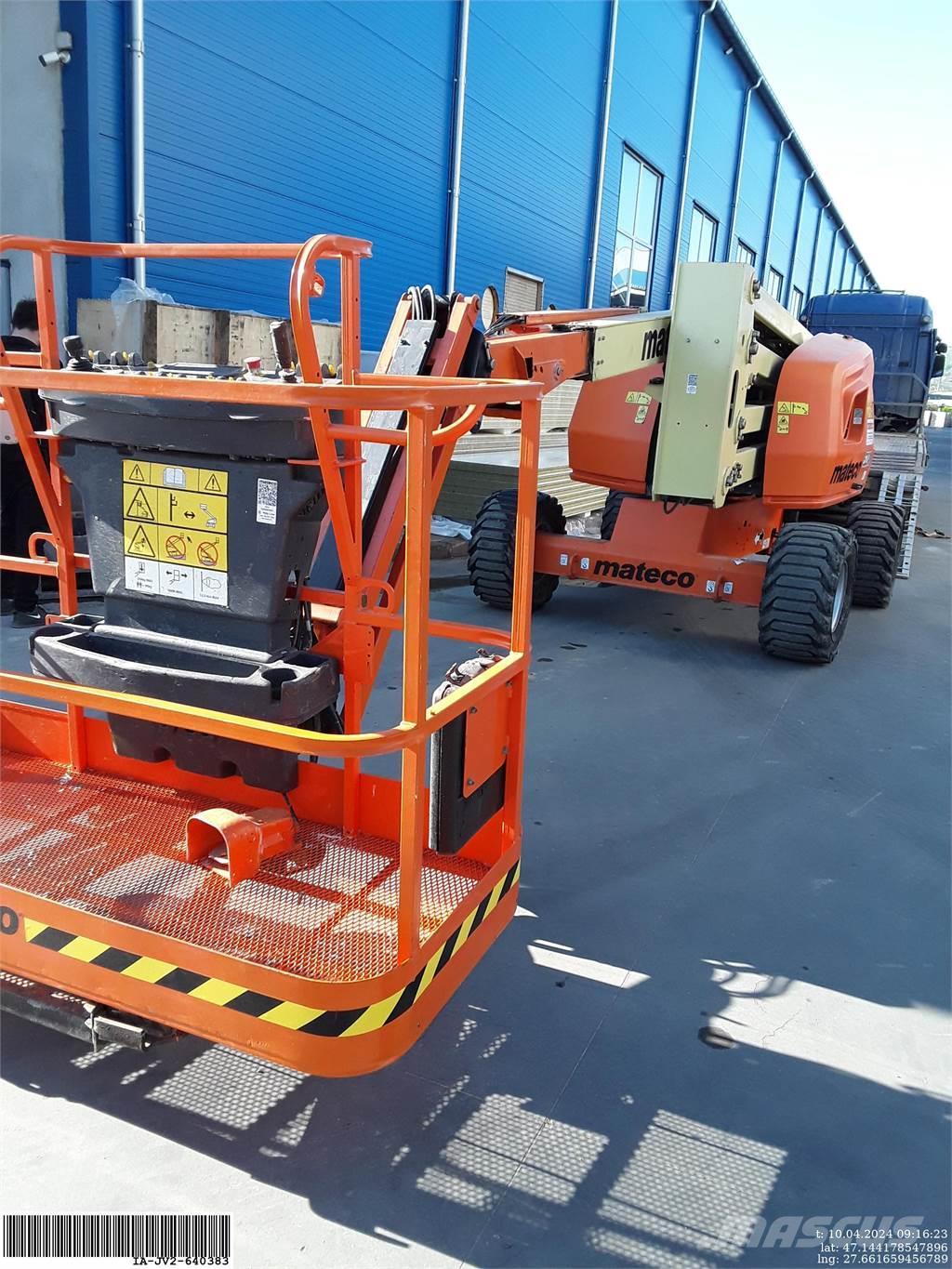 JLG 520AJ Plataformas con brazo de elevación manual