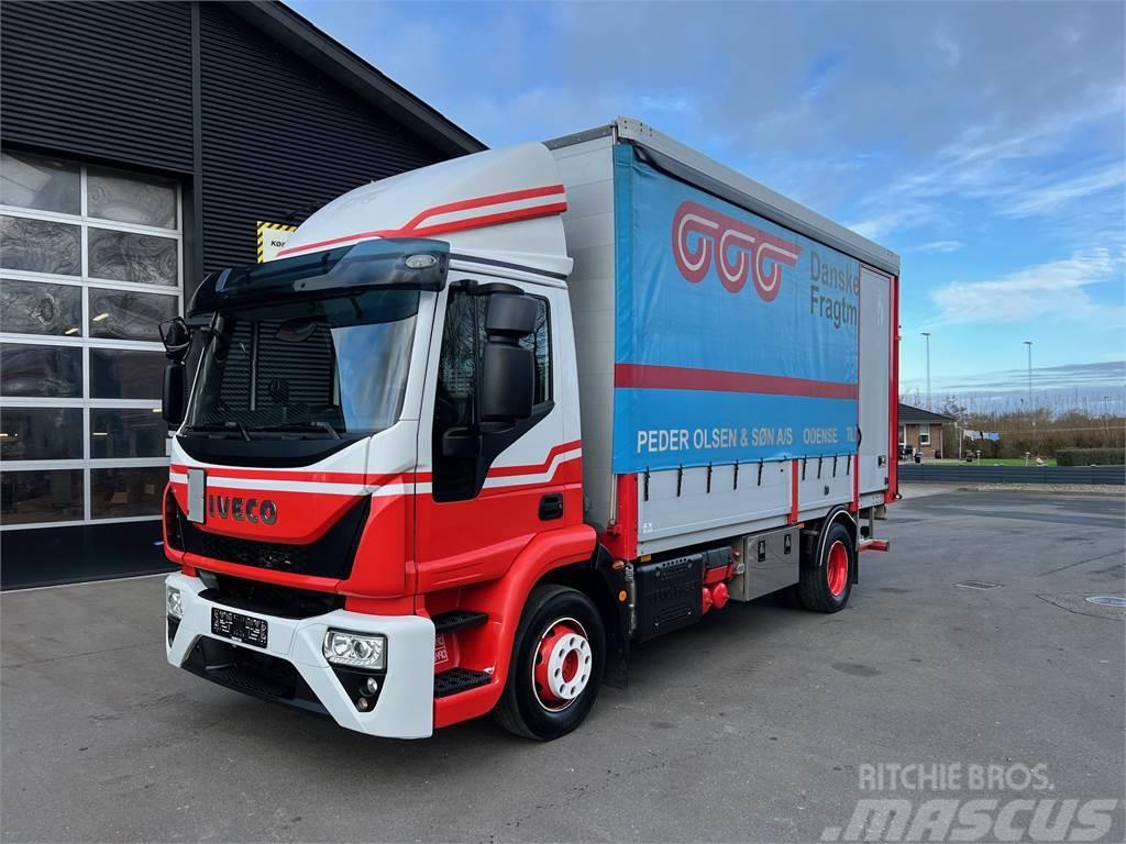 Iveco 120E25 Camiones de caja de lona