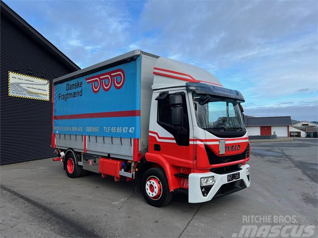 Iveco 120E25 Camiones de caja de lona