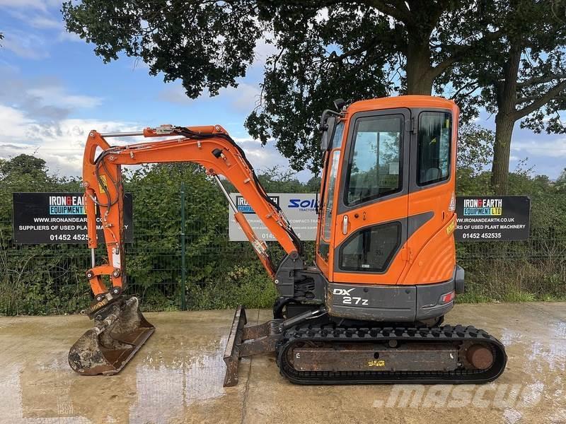 Doosan DX27Z Excavadoras sobre orugas