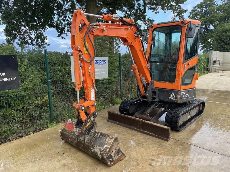 Doosan DX27Z Excavadoras sobre orugas