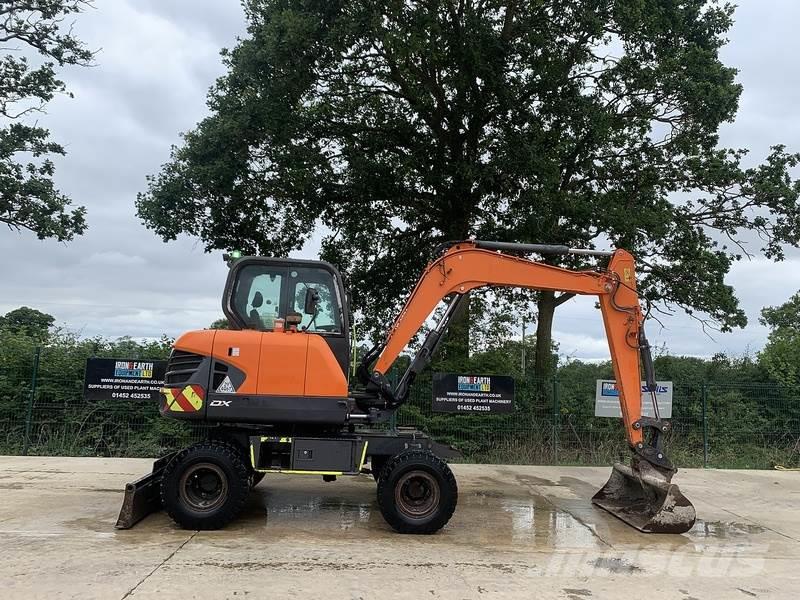 Doosan DX57W Excavadoras sobre orugas