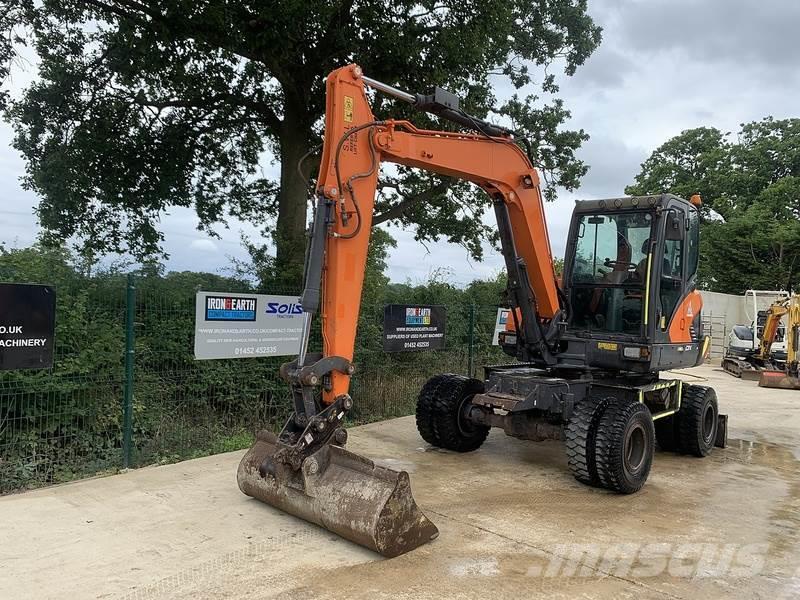 Doosan DX57W Excavadoras sobre orugas