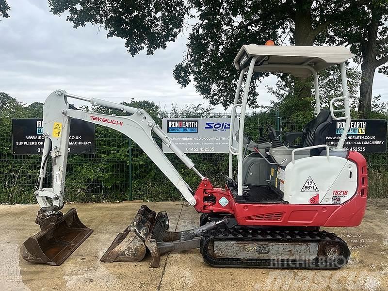 Takeuchi TB216 Excavadoras sobre orugas