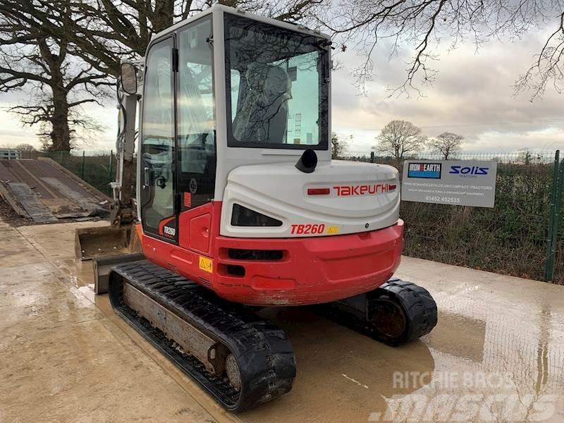 Takeuchi TB260 Excavadoras sobre orugas