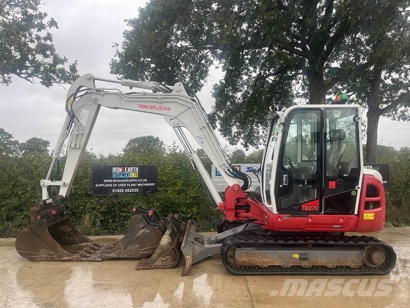 Takeuchi TB370 Excavadoras sobre orugas