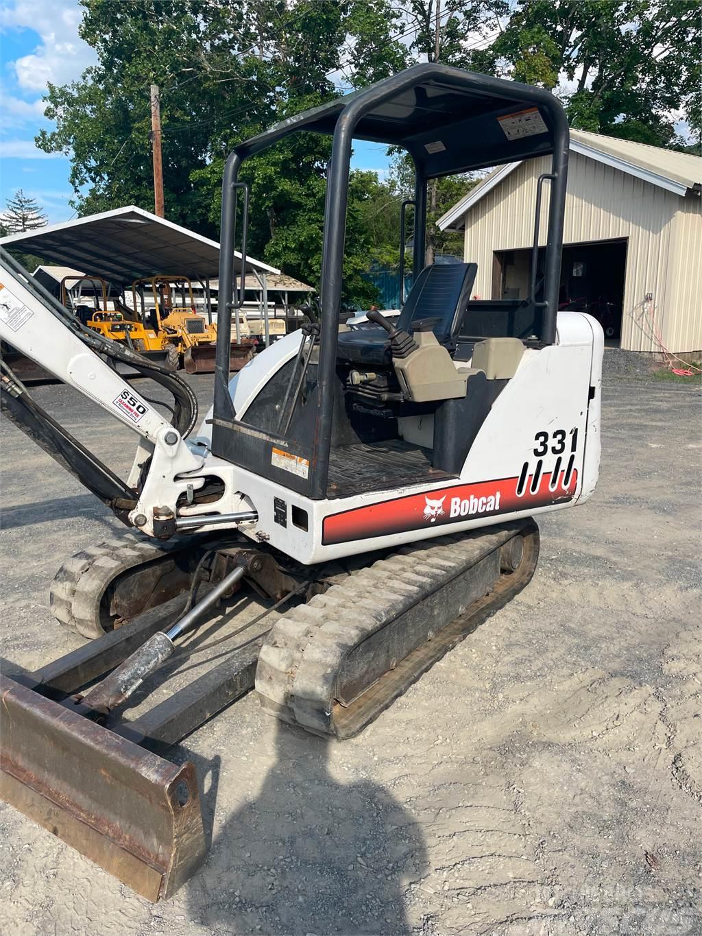 Bobcat 331 Excavadoras sobre orugas