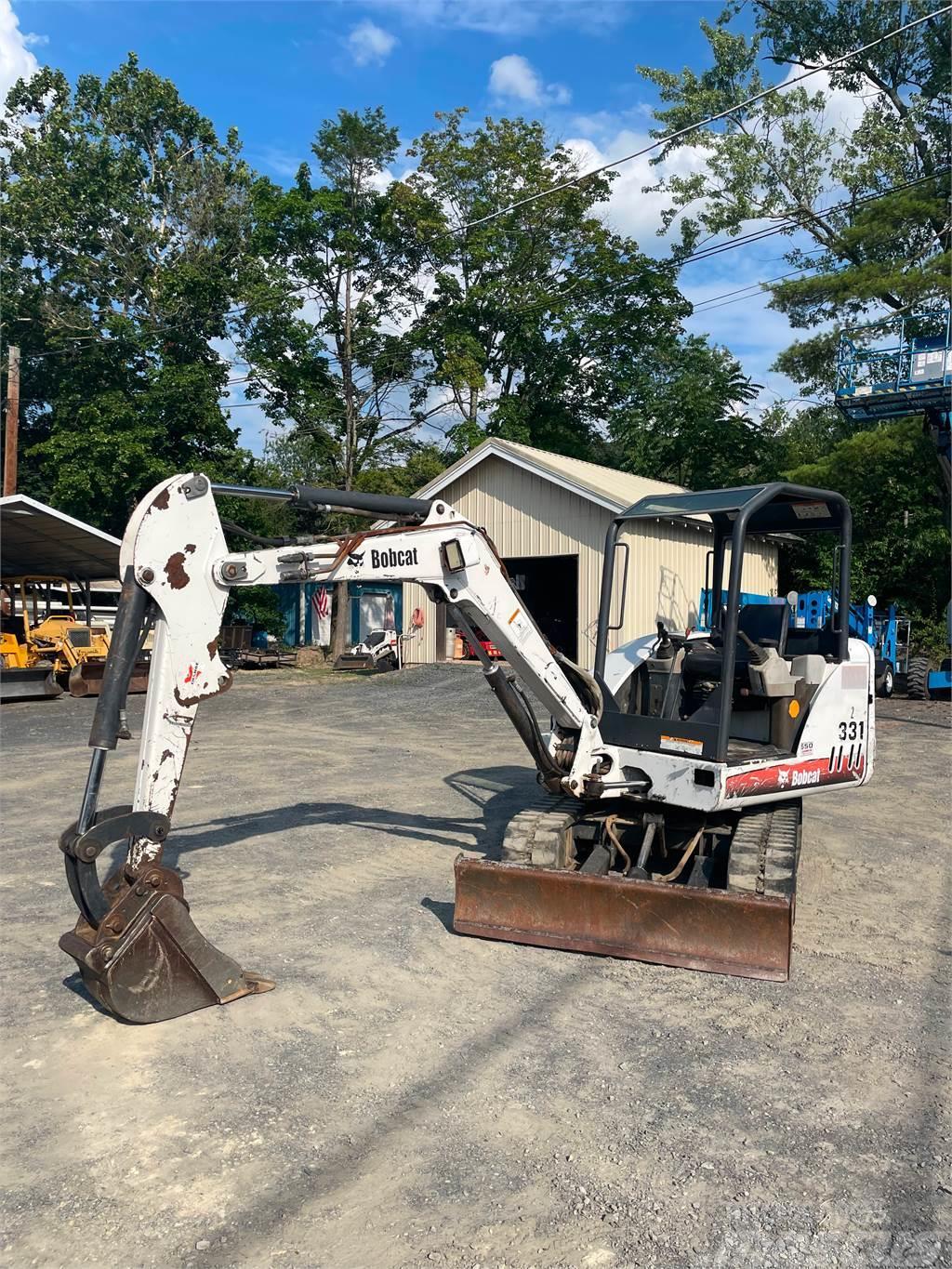 Bobcat 331 Excavadoras sobre orugas