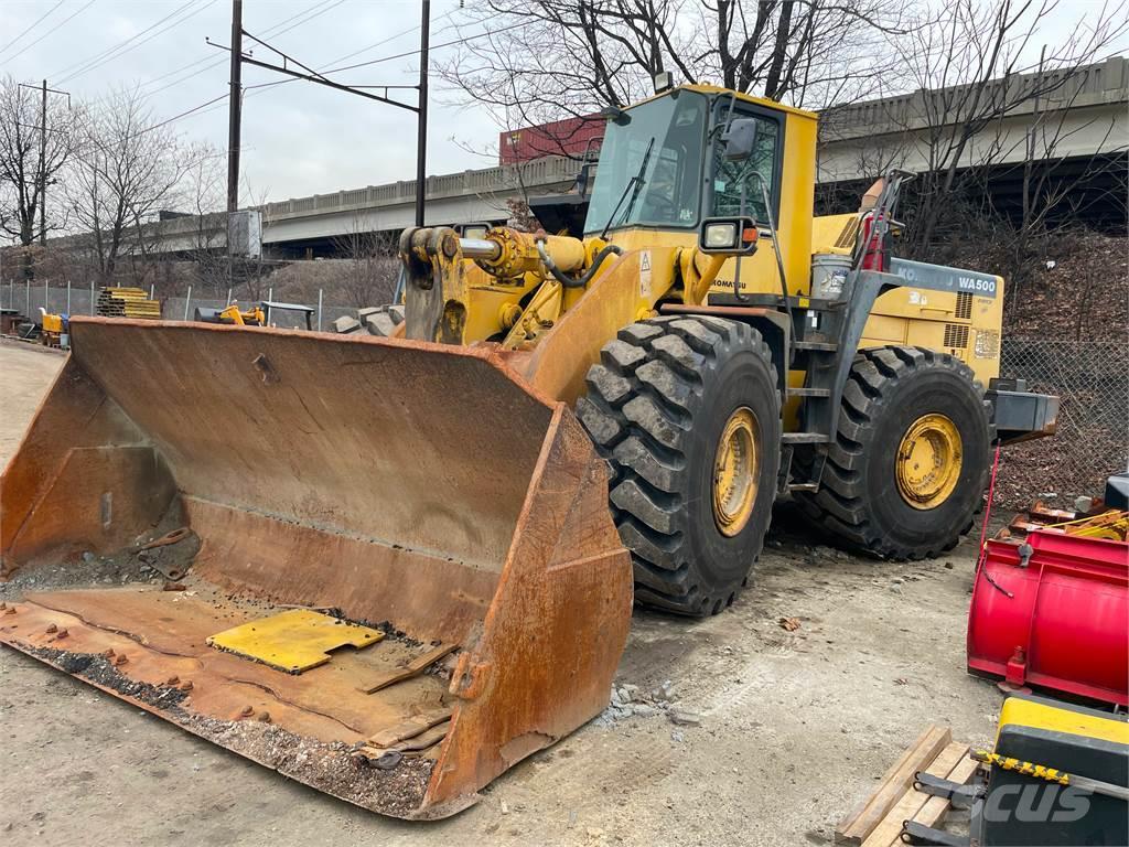 Komatsu WA500 Cargadoras sobre ruedas