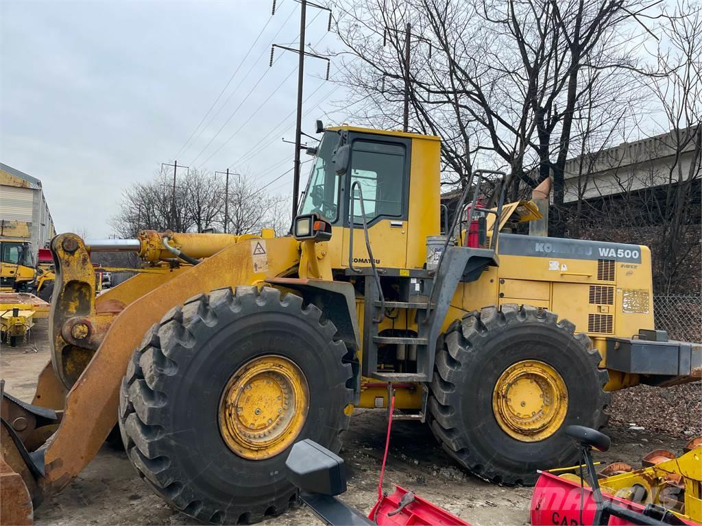 Komatsu WA500 Cargadoras sobre ruedas