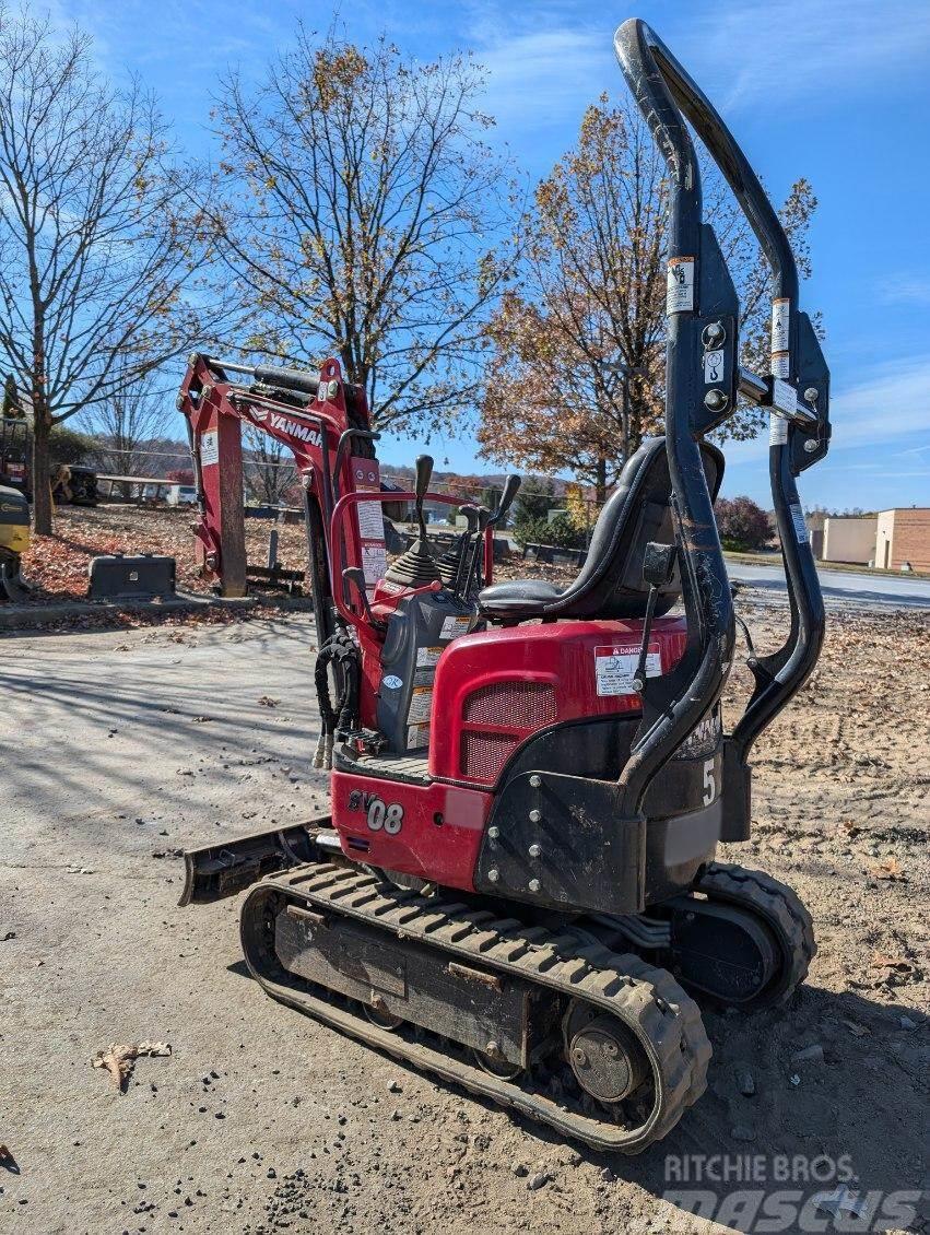 Yanmar SV08 Excavadoras sobre orugas