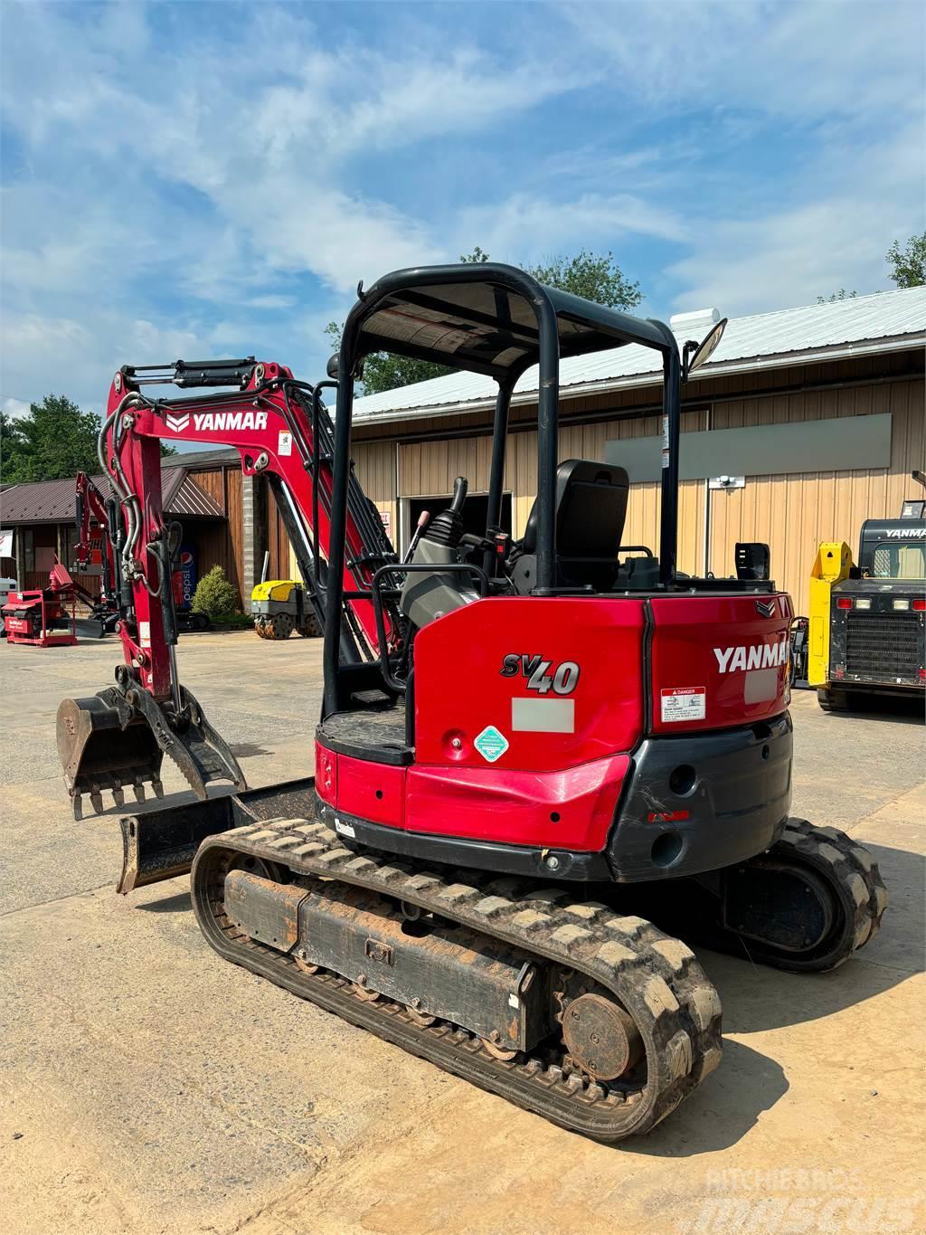 Yanmar SV40 Excavadoras sobre orugas