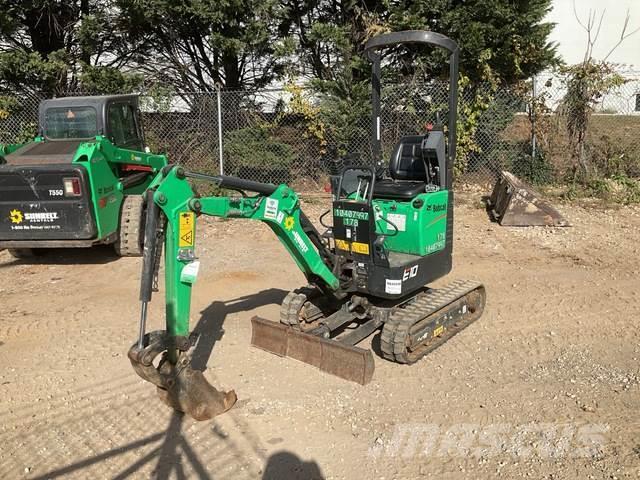 Bobcat E10 Excavadoras sobre orugas