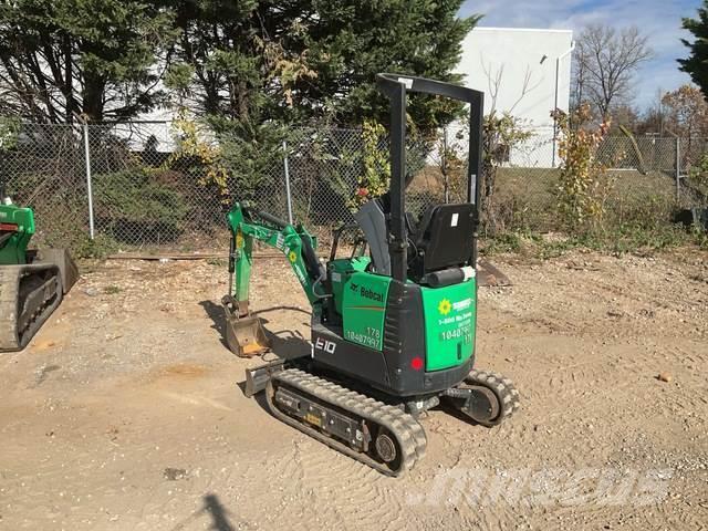 Bobcat E10 Excavadoras sobre orugas